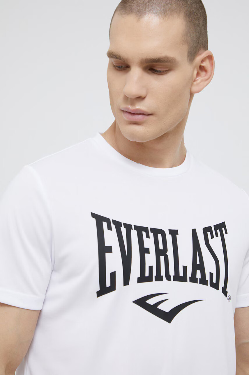 Everlast Тениска в бяло с принт - Pepit.bg