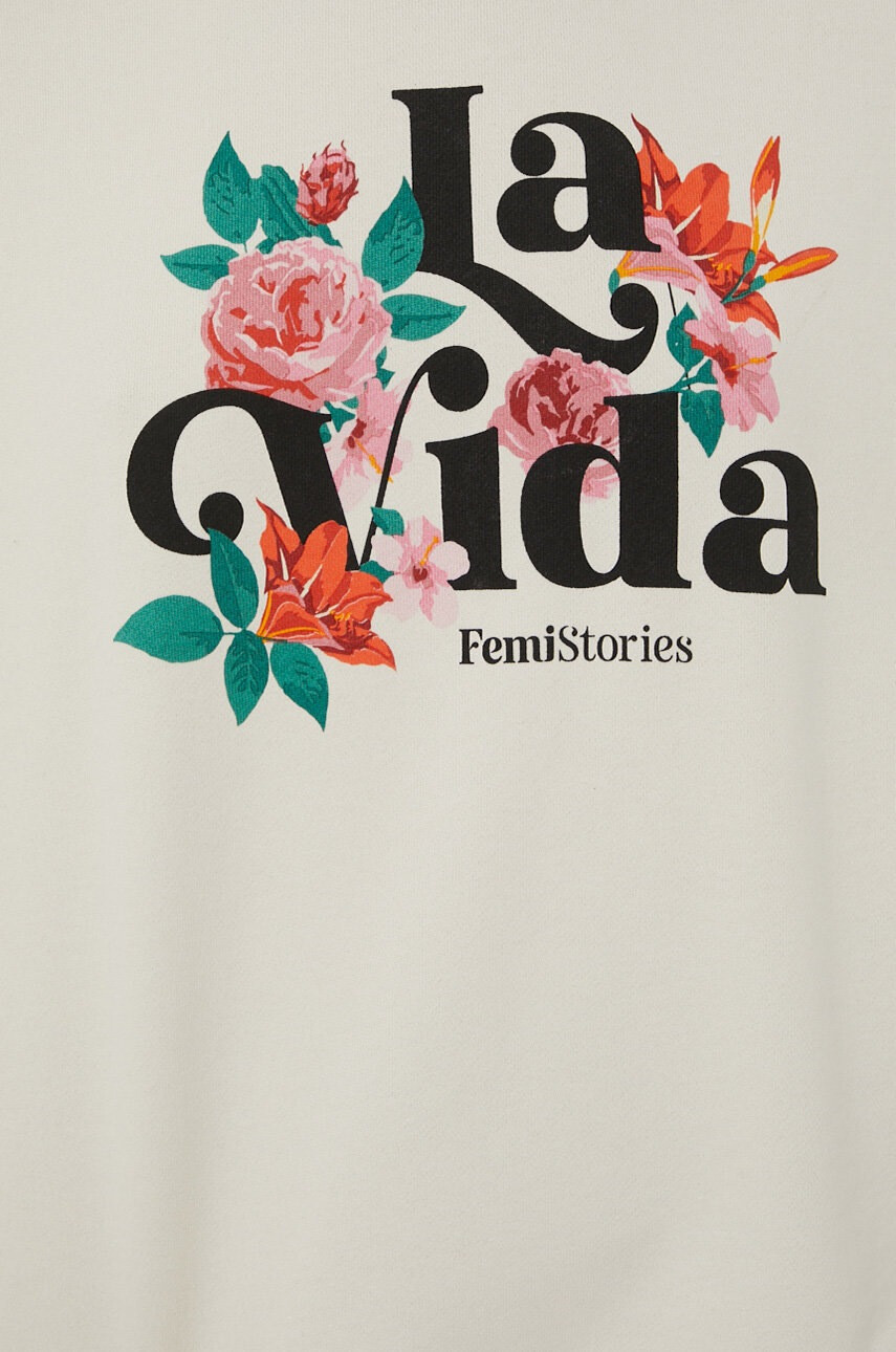 Femi Stories Памучен суичър - Pepit.bg