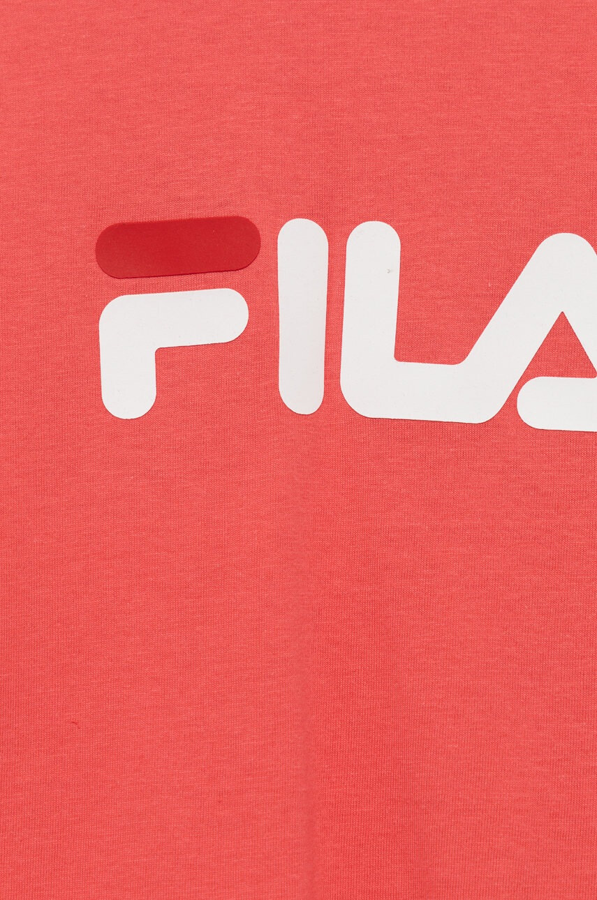 Fila Детска памучна тениска в лилаво - Pepit.bg