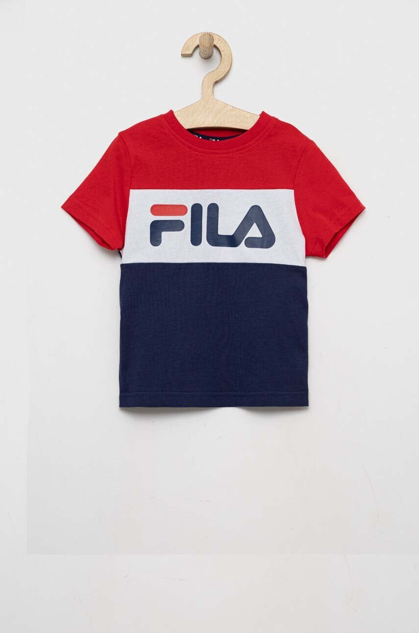 Fila Детска памучна тениска - Pepit.bg