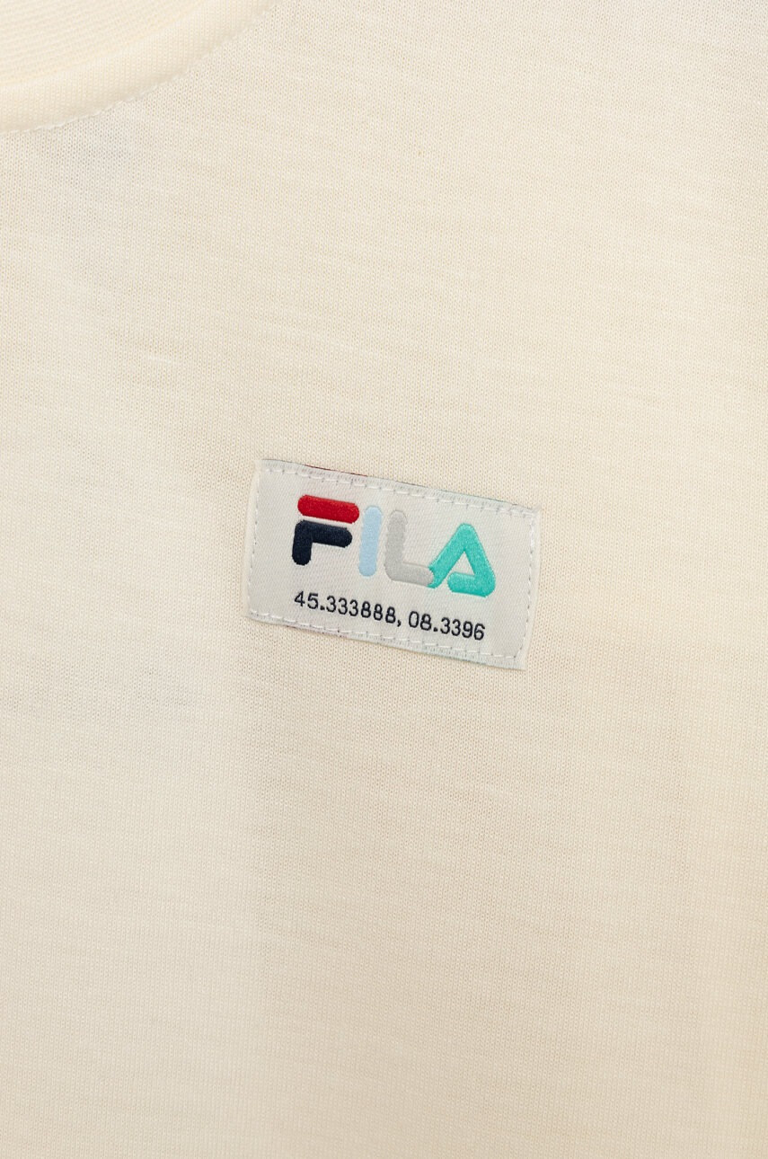 Fila Детска тениска в бежово - Pepit.bg