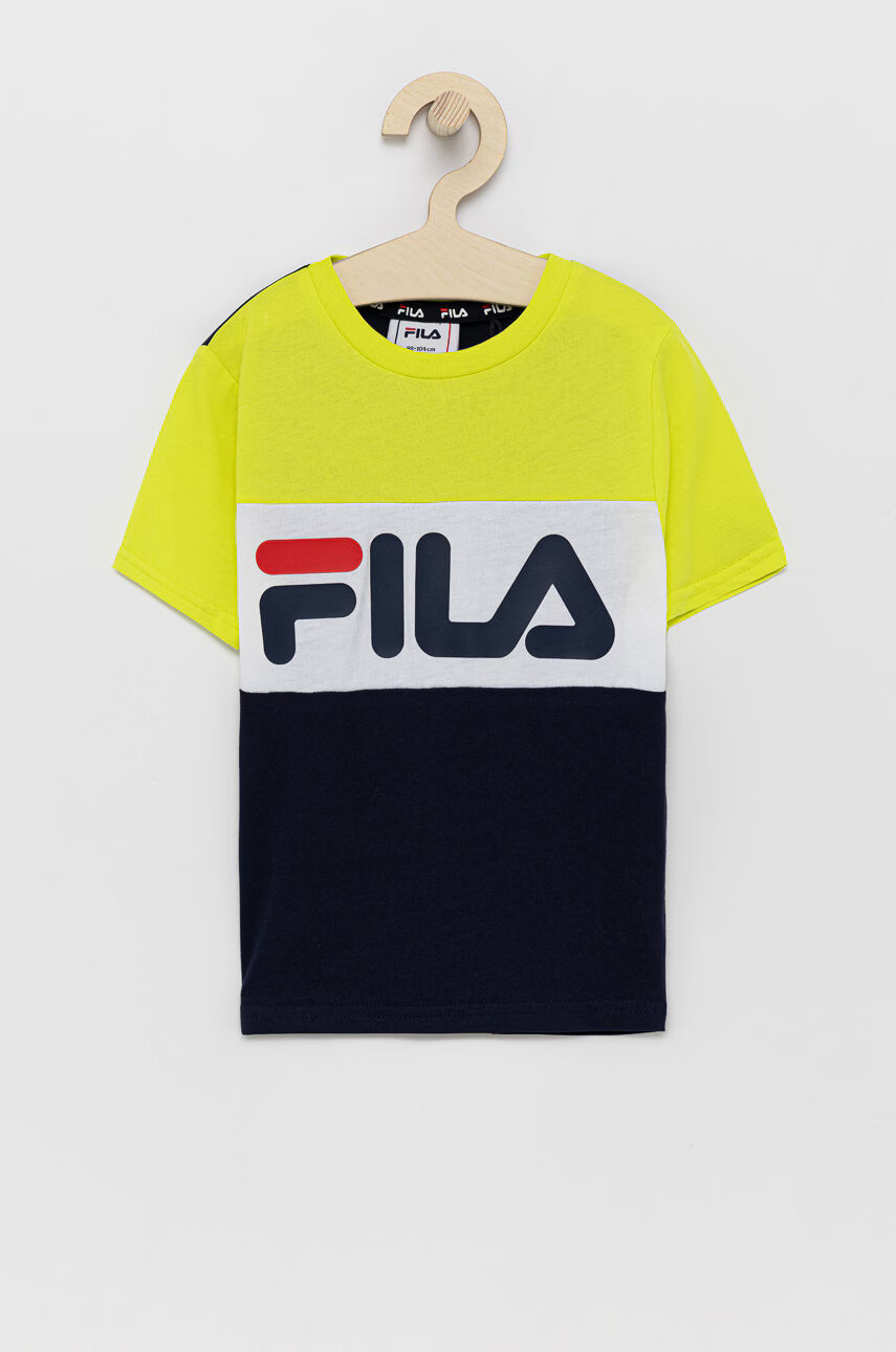 Fila Детска памучна тениска - Pepit.bg