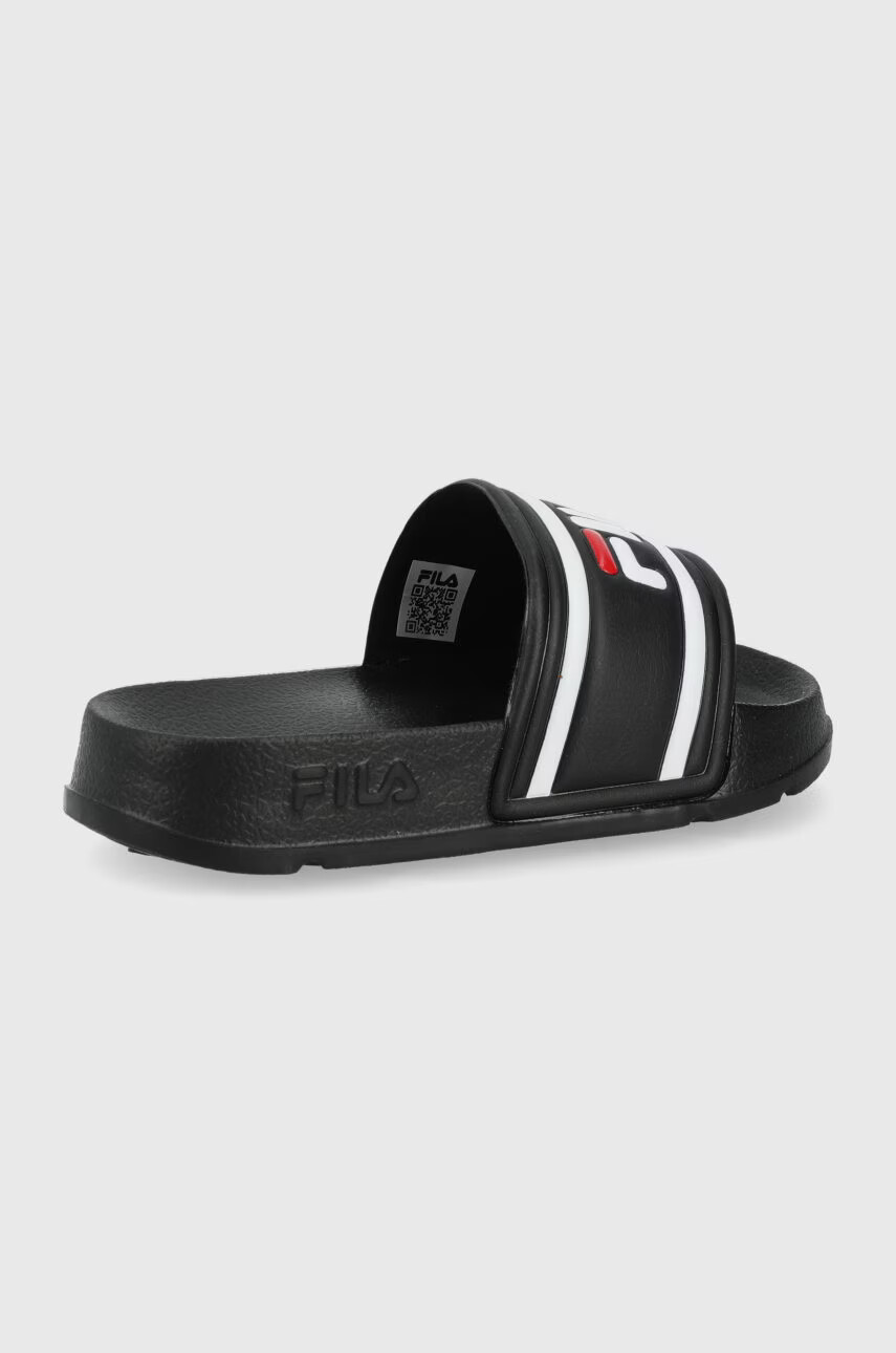 Fila Детски чехли в черно - Pepit.bg