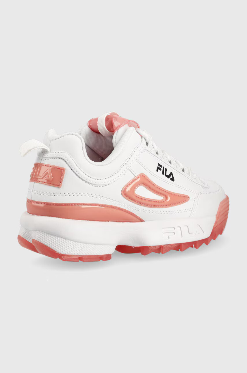 Fila Детски маратонки в бяло - Pepit.bg
