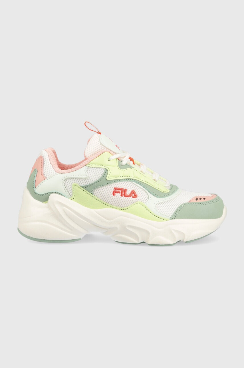 Fila Детски маратонки Collene в зелено - Pepit.bg