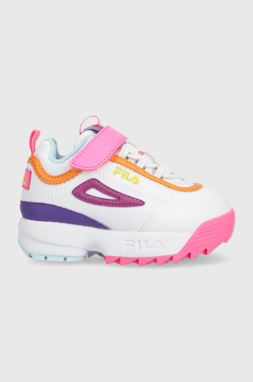 Fila Детски маратонки Disruptor в бяло - Pepit.bg