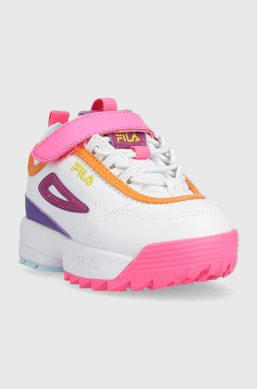 Fila Детски маратонки Disruptor в бяло - Pepit.bg