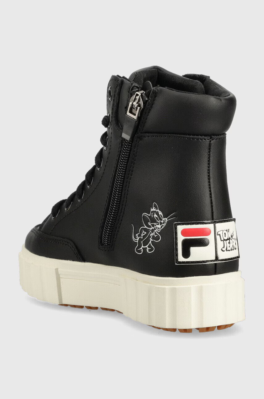 Fila Детски маратонки Sandblast X Tom And Jerry в черно - Pepit.bg