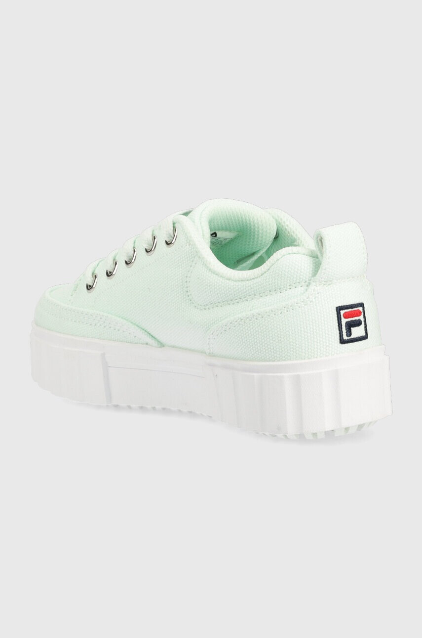 Fila Детски ниски кецове в тюркоазено - Pepit.bg