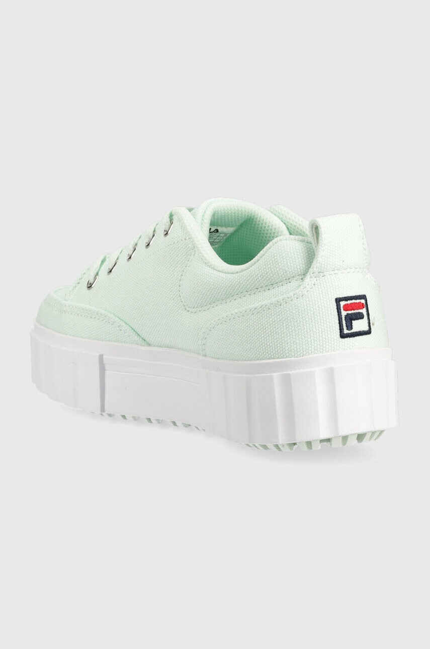 Fila Детски ниски кецове в тюркоазено - Pepit.bg