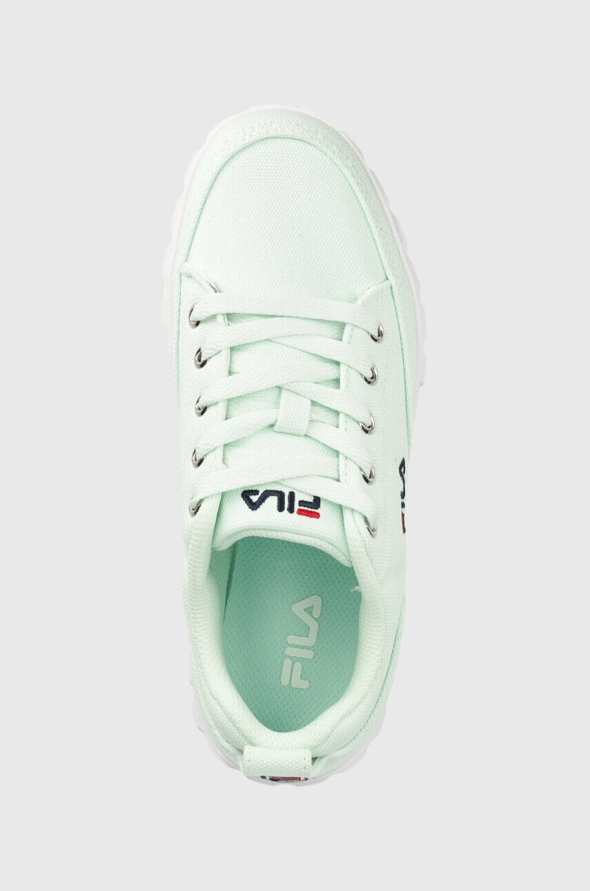 Fila Детски ниски кецове в тюркоазено - Pepit.bg