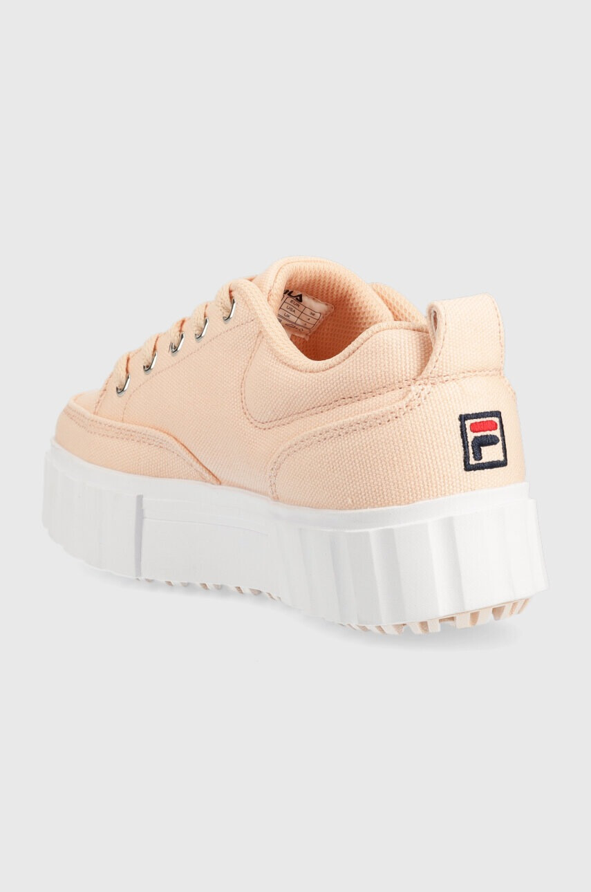 Fila Детски ниски кецове в оранжево - Pepit.bg