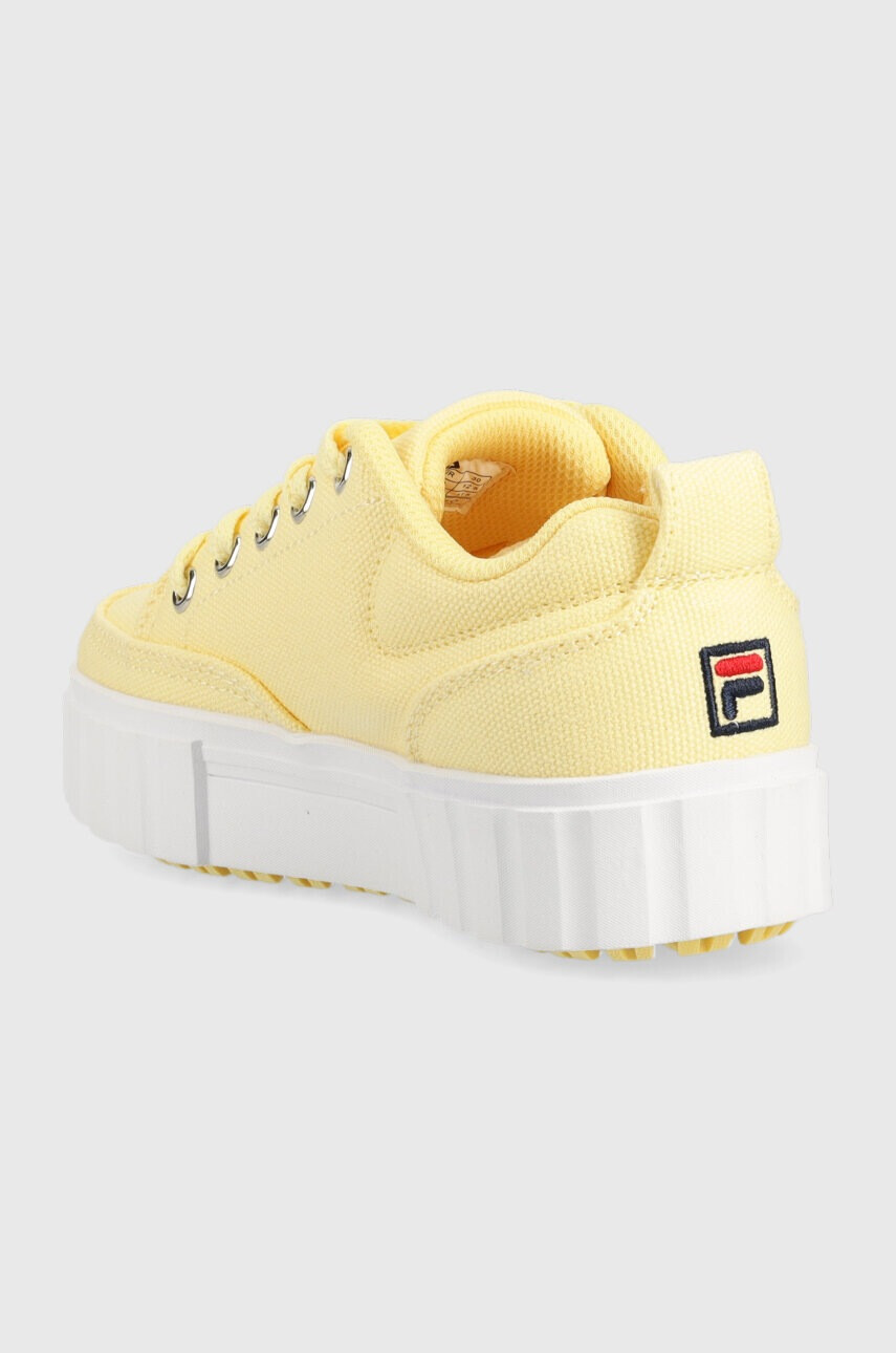 Fila Детски ниски кецове в оранжево - Pepit.bg