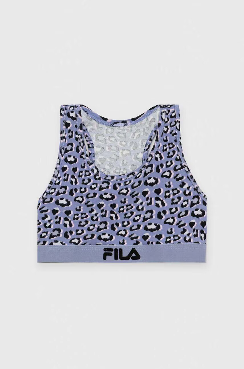 Fila Детски спортен сутиен в лилаво - Pepit.bg