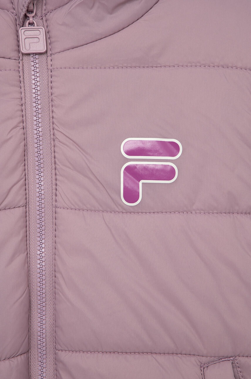 Fila Детско яке в розово - Pepit.bg
