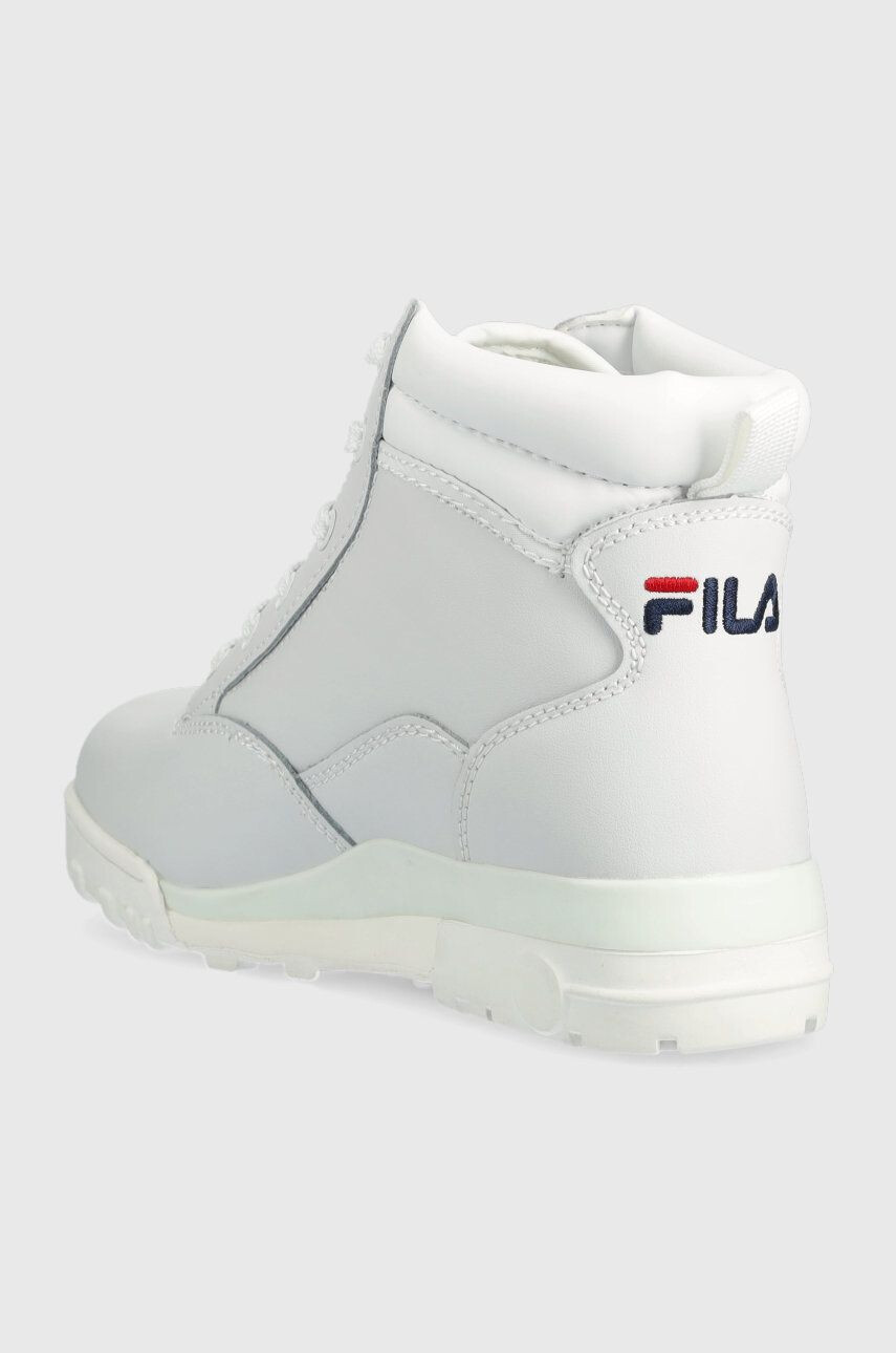 Fila Кожени кубинки Grunge Ii L в бяло с платформа - Pepit.bg