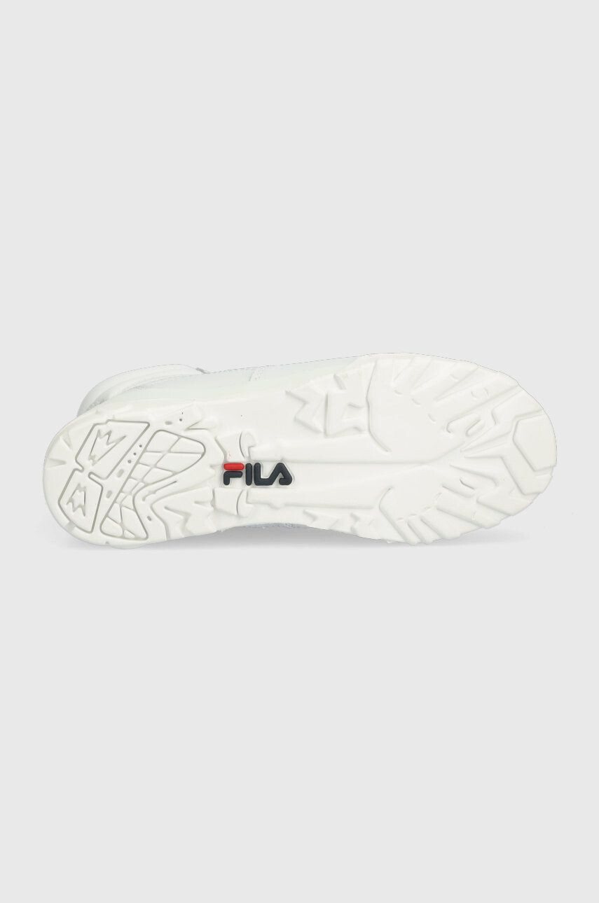 Fila Кожени кубинки Grunge Ii L в бяло с платформа - Pepit.bg