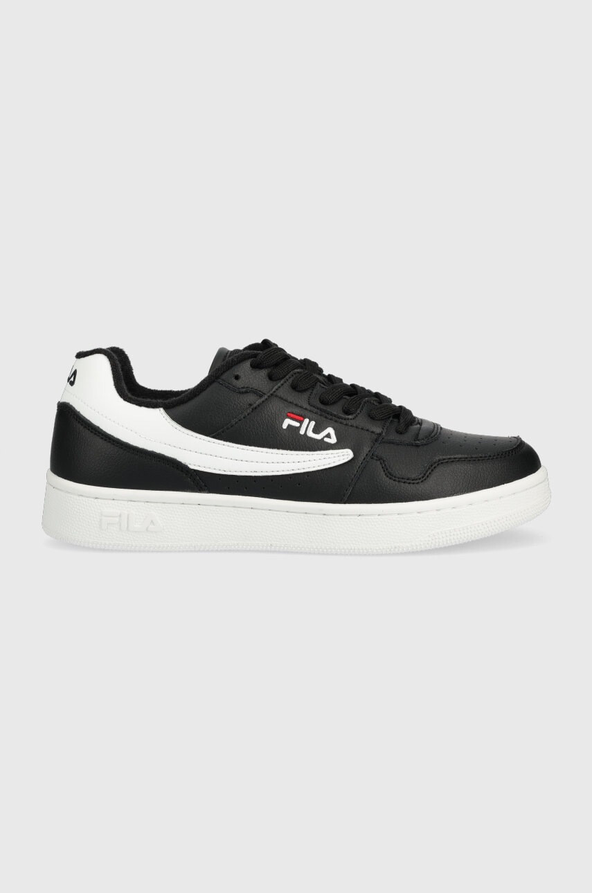 Fila Кожени маратонки Arcade L в черно - Pepit.bg