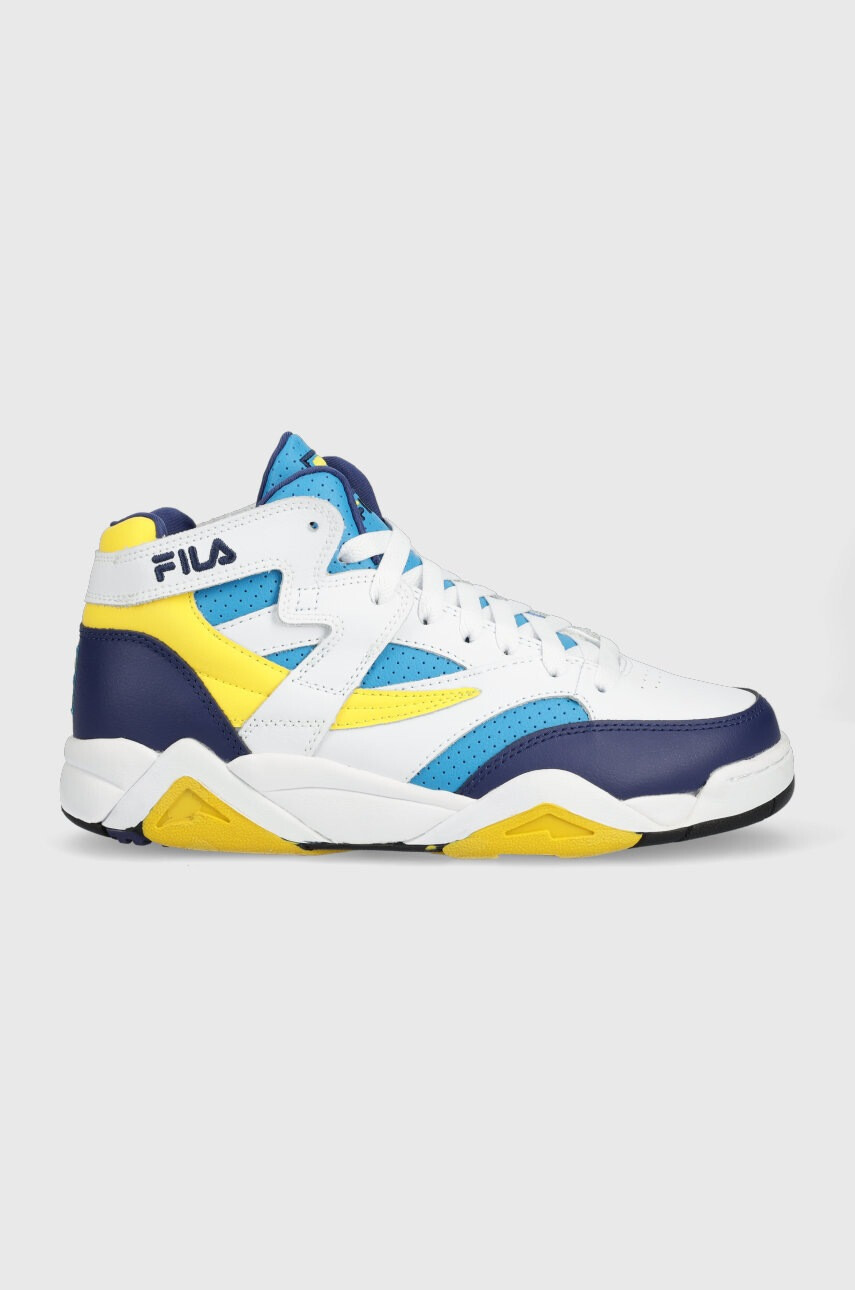 Fila Кожени маратонки M-squad в бяло - Pepit.bg