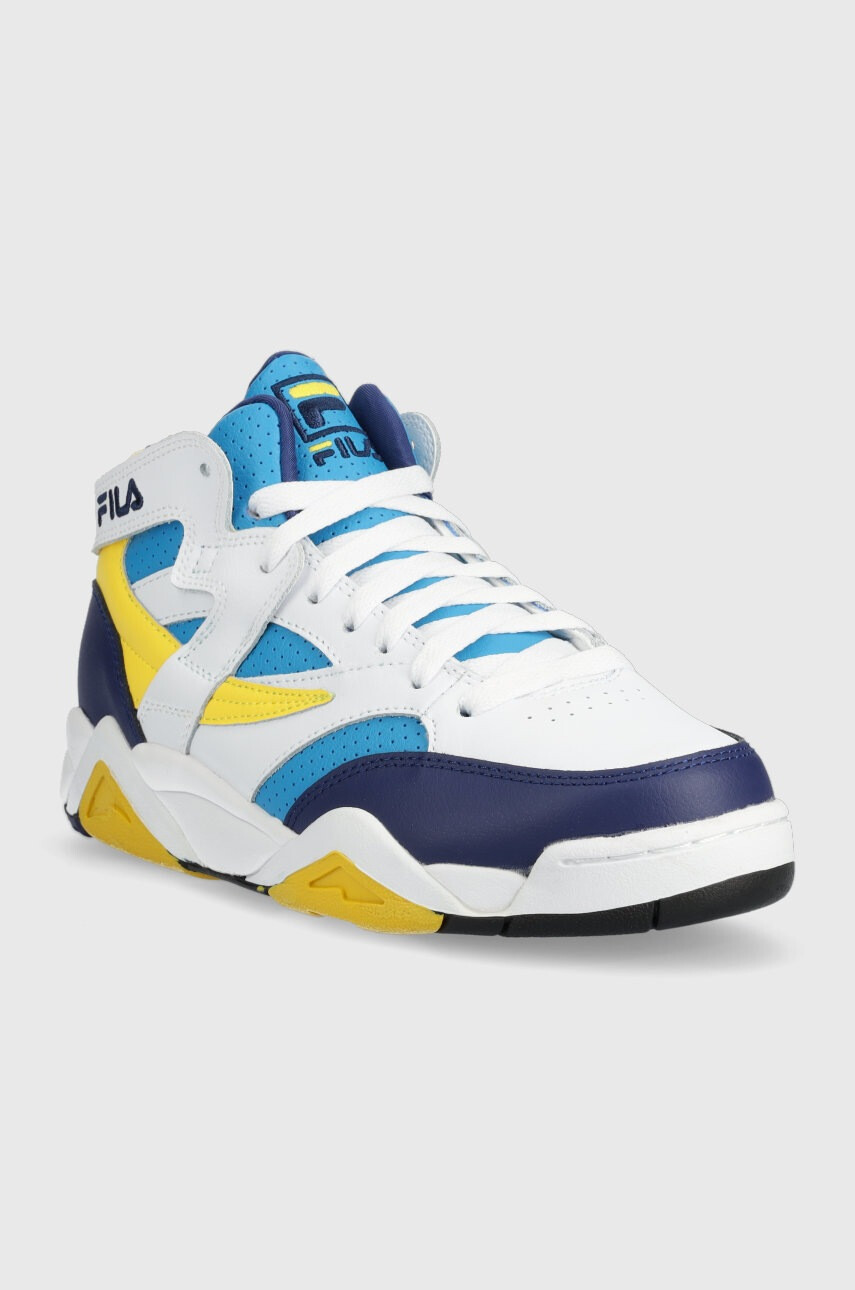 Fila Кожени маратонки M-squad в бяло - Pepit.bg