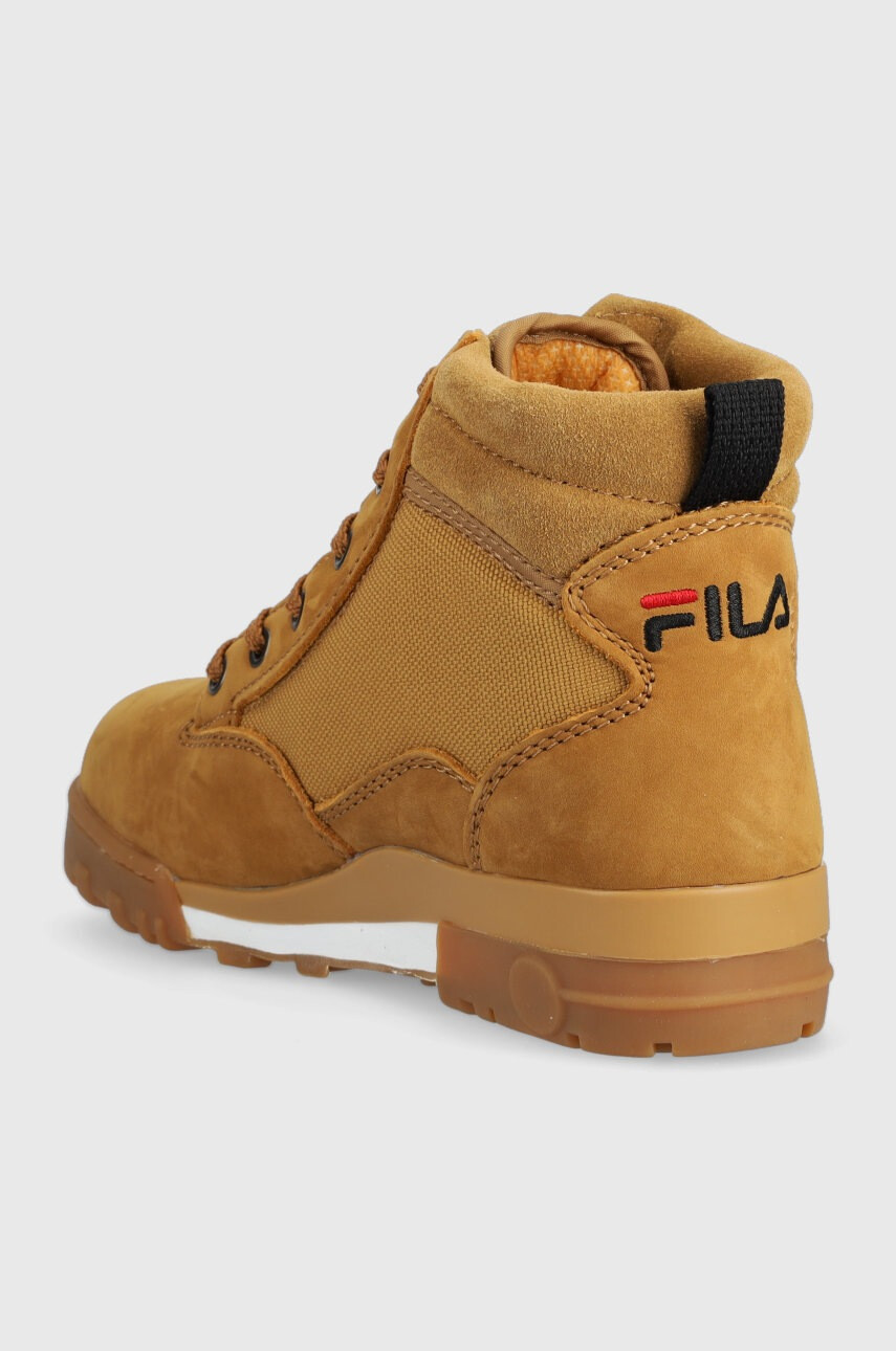 Fila Кубинки Grunge в кафяво с платформа - Pepit.bg
