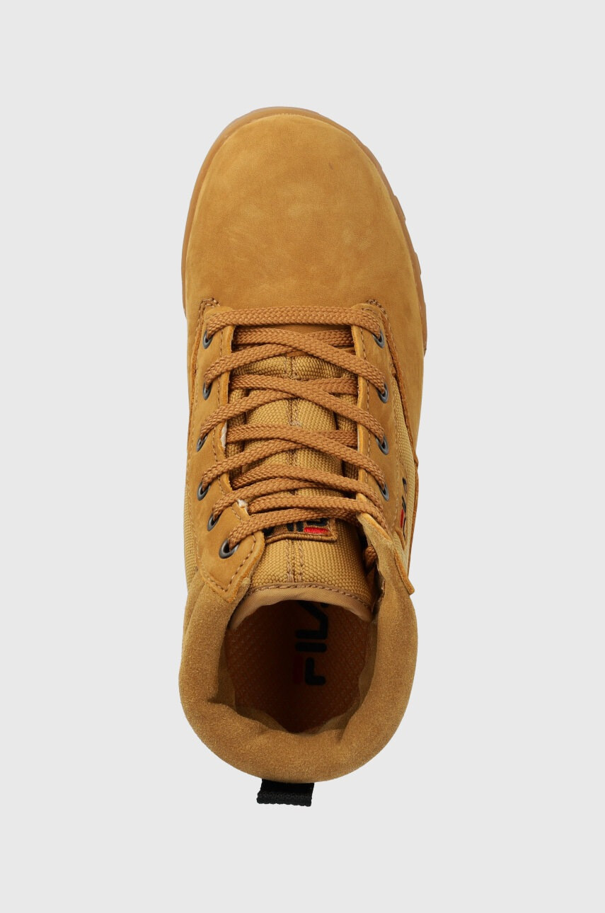 Fila Кубинки Grunge в кафяво с платформа - Pepit.bg