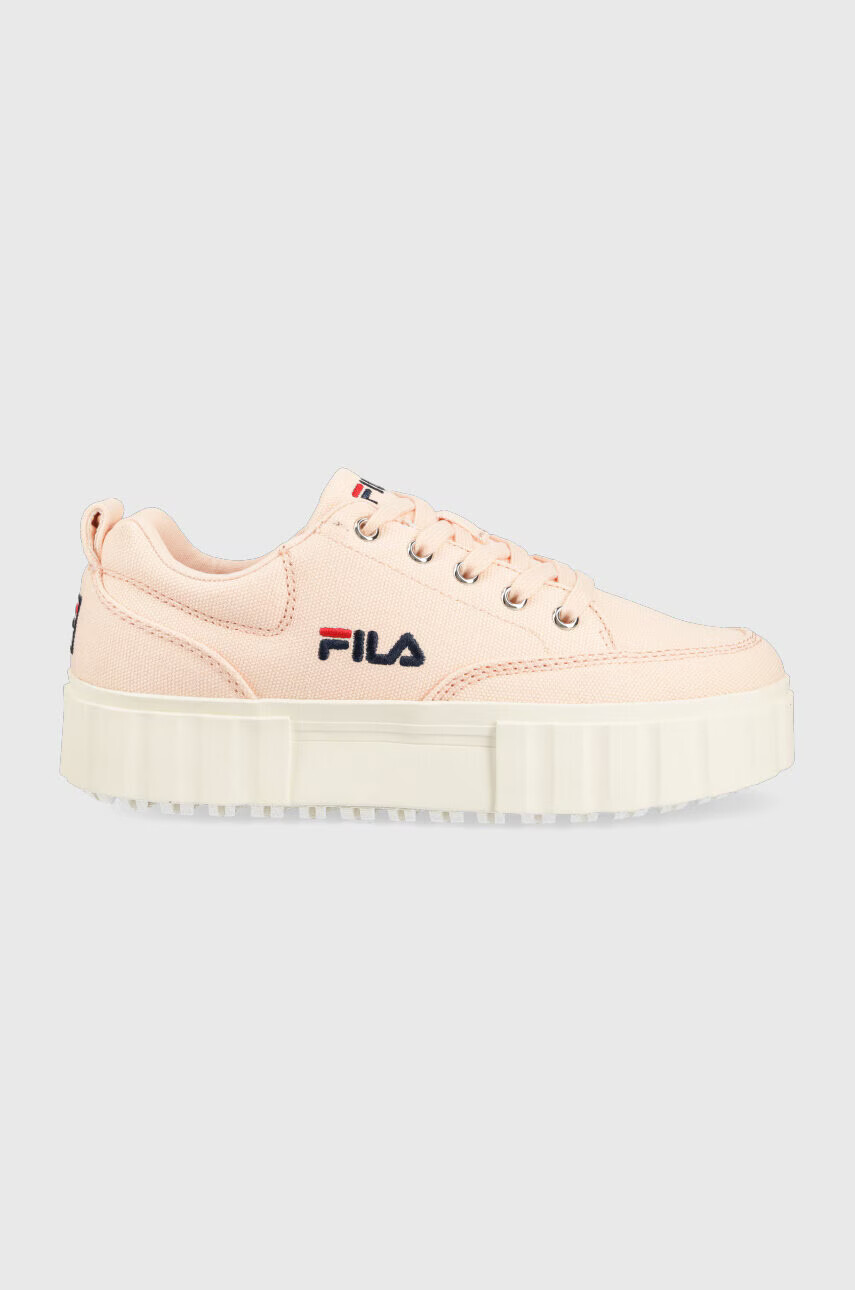 Fila Ниски кецове Sandblast в оранжево - Pepit.bg