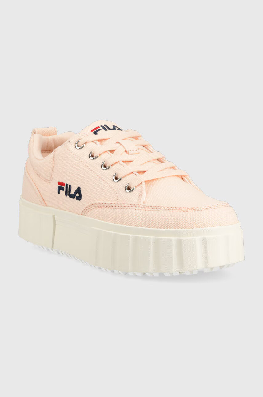 Fila Ниски кецове Sandblast в оранжево - Pepit.bg