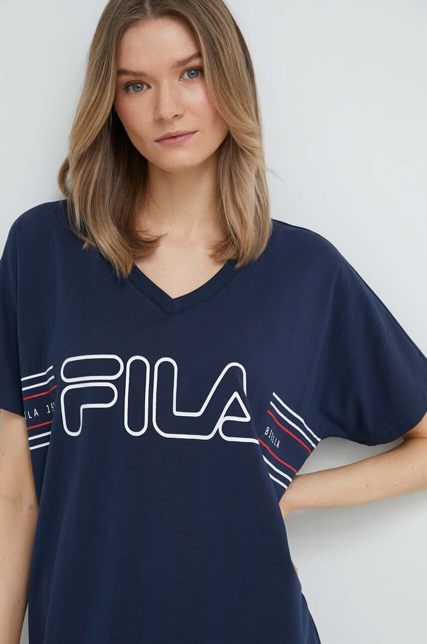 Fila Нощница дамска в тъмносиньо - Pepit.bg