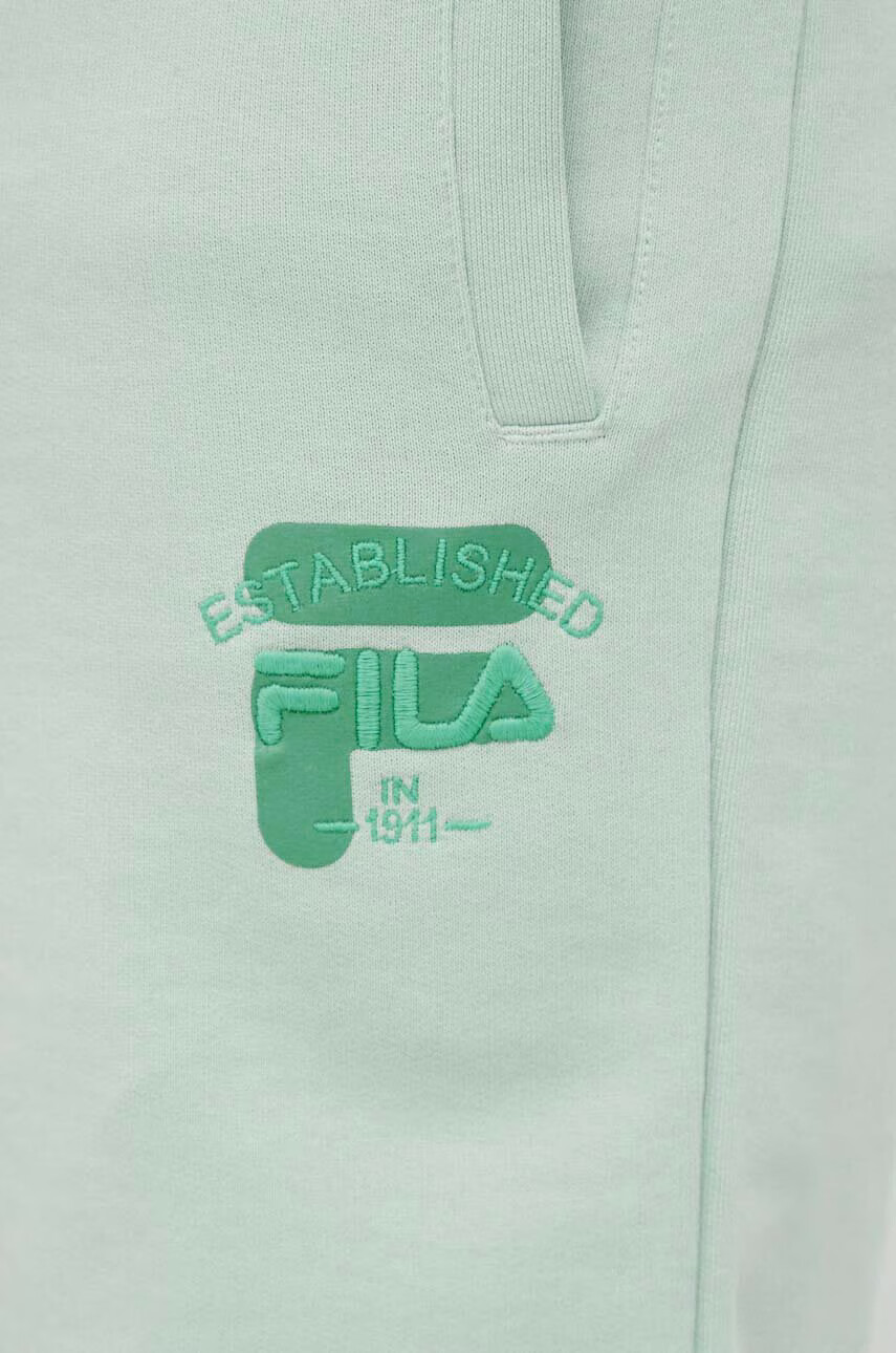 Fila Памучен къс панталон в тюркоазено - Pepit.bg