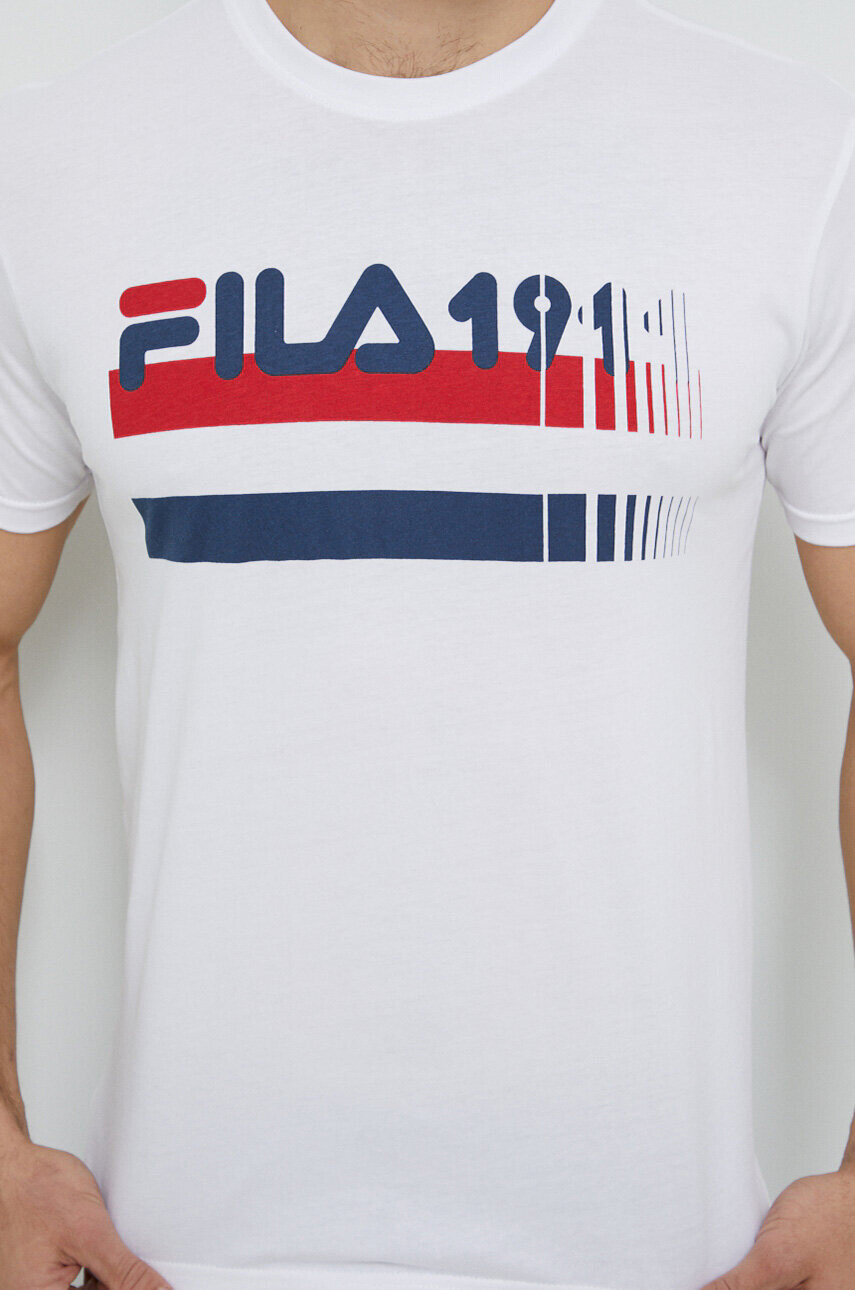 Fila Памучна пижама в тъмносиньо с принт - Pepit.bg