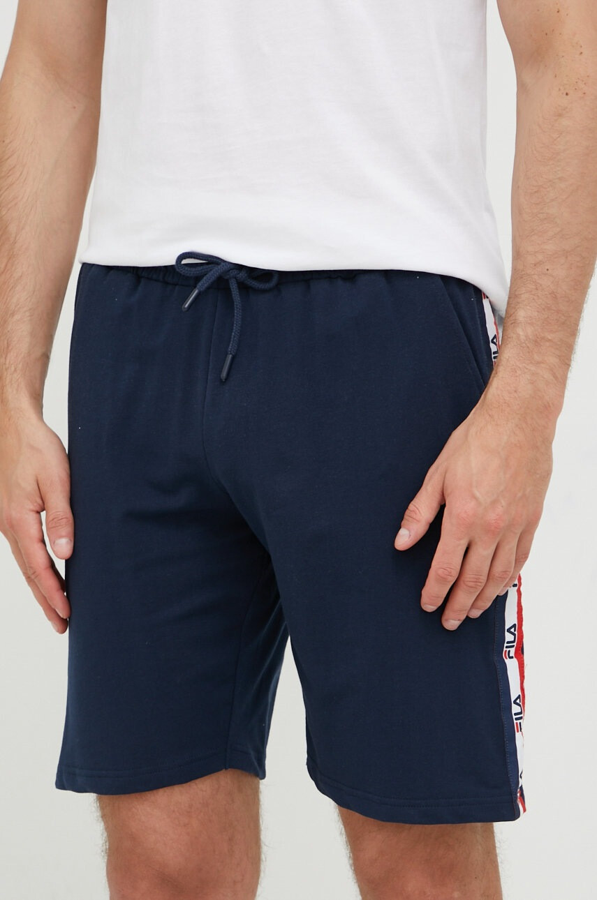 Fila Пижама мъжка в бяло с принт - Pepit.bg
