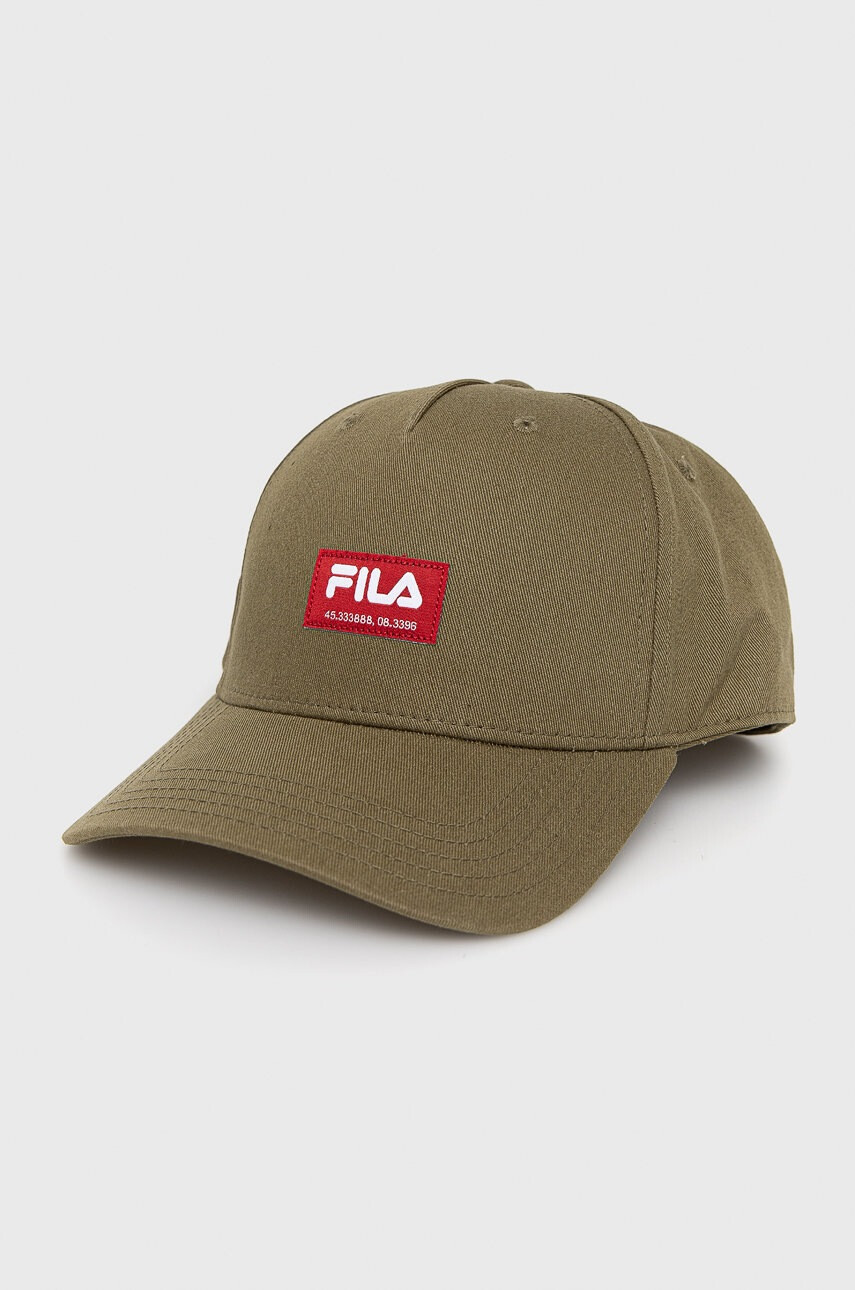 Fila Шапка в зелено с апликация - Pepit.bg