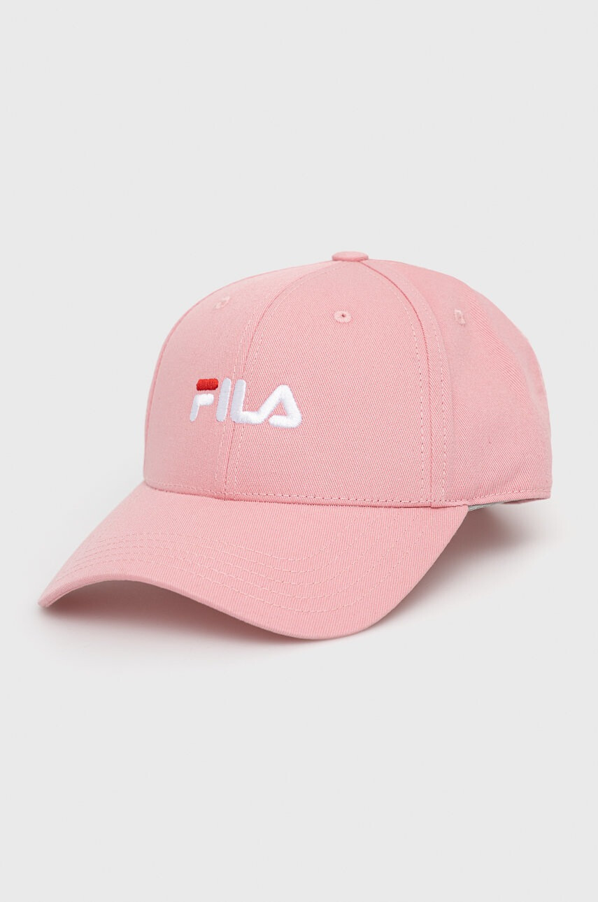 Fila Шапка в лилаво с апликация - Pepit.bg