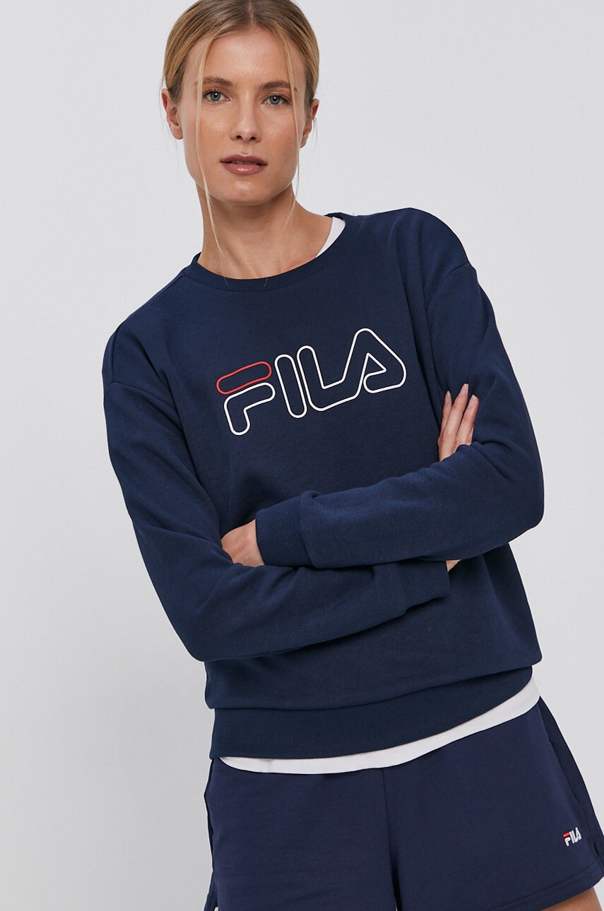 Fila Суичър в черно с десен - Pepit.bg