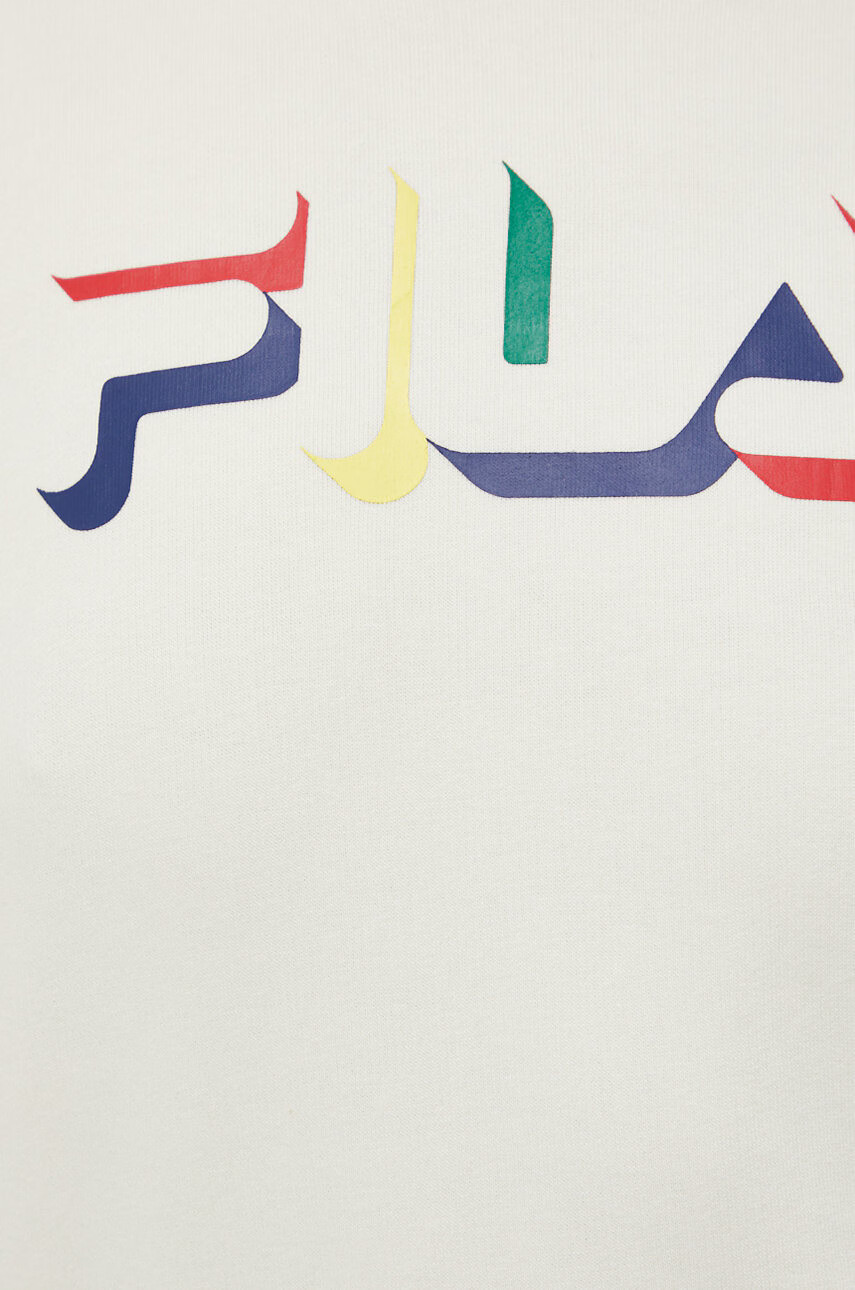 Fila Суичър дамска в бежово с принт - Pepit.bg