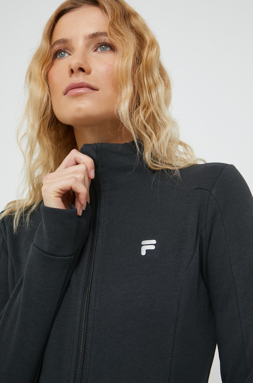 Fila Суичър в черно меланж на - Pepit.bg