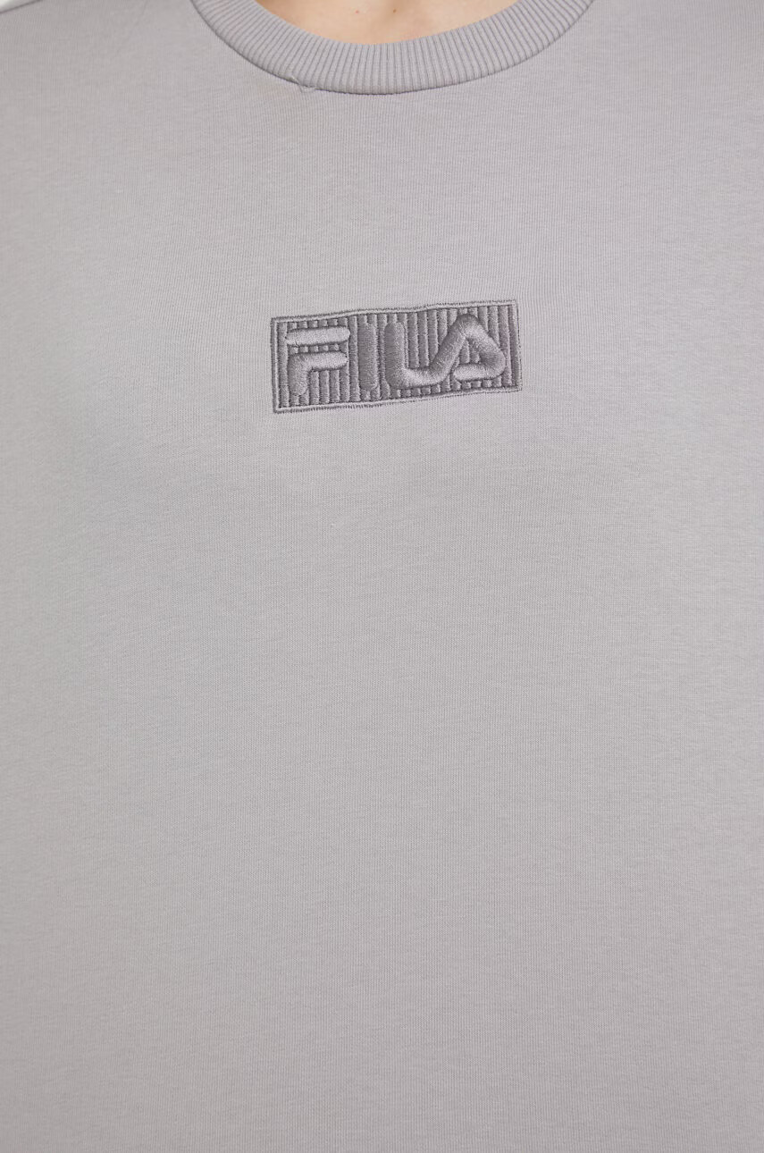 Fila Суичър в сиво с изчистен дизайн - Pepit.bg