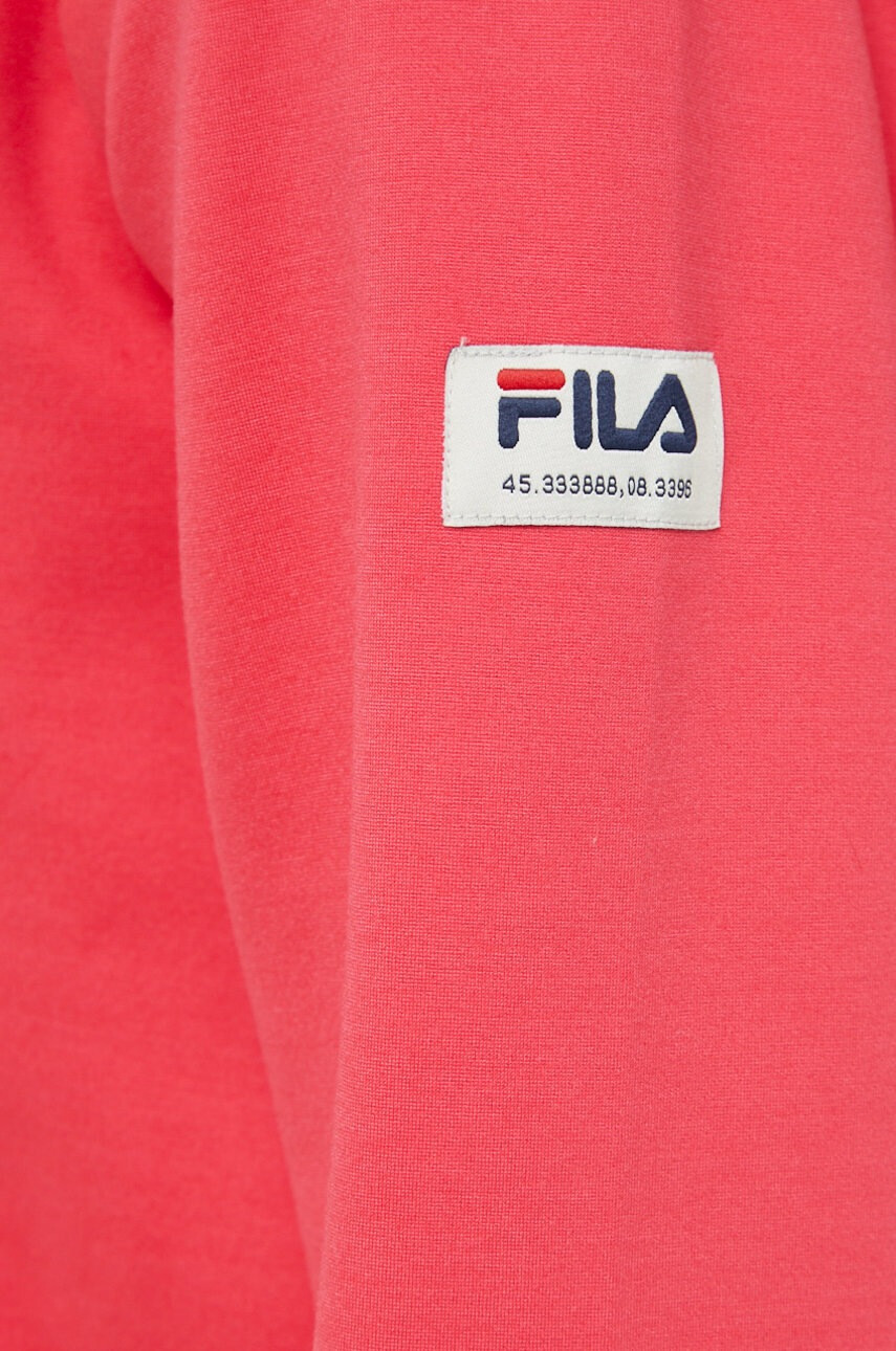 Fila Суичър в оранжево с изчистен дизайн - Pepit.bg