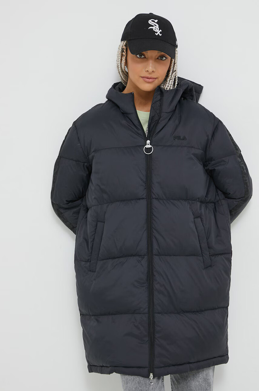 Fila Яке в черно със зимна изолация - Pepit.bg