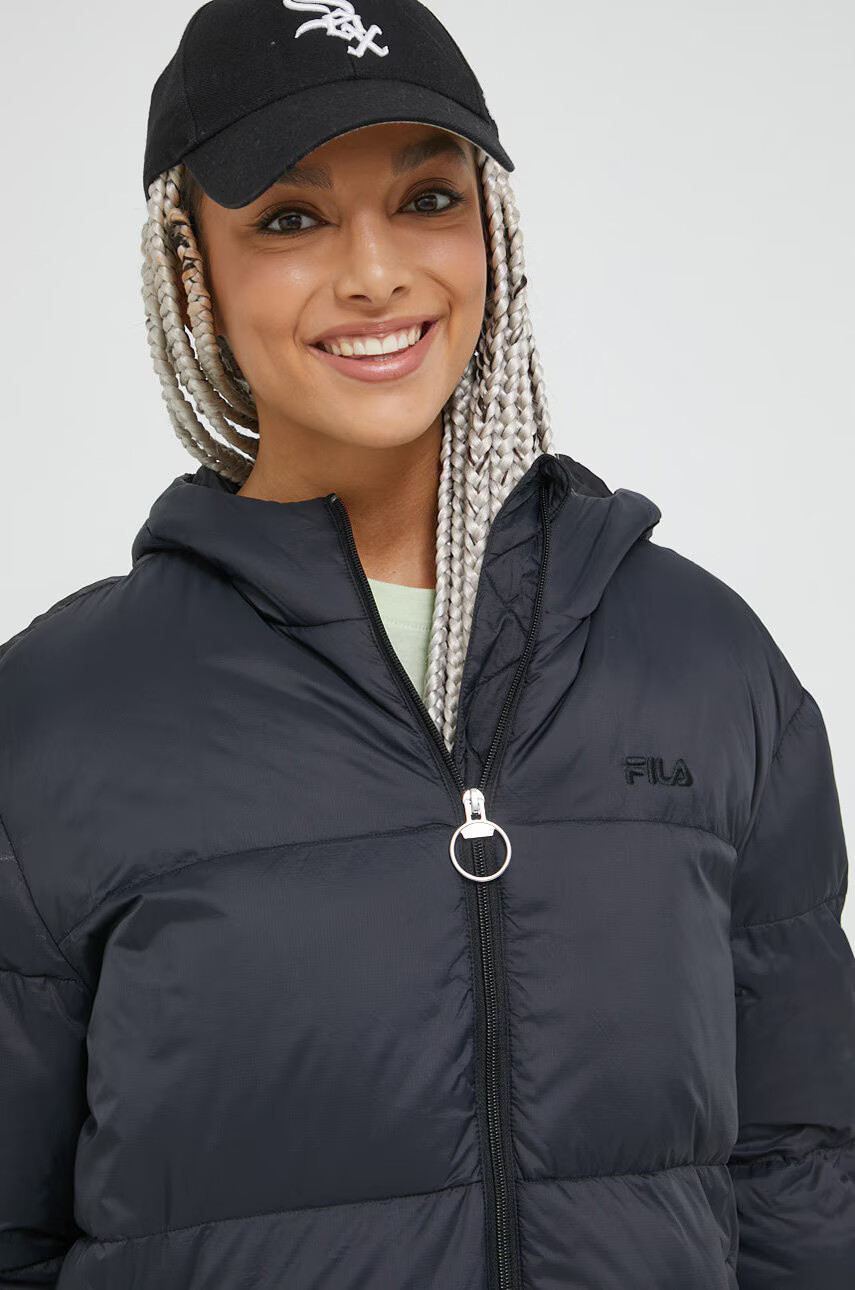 Fila Яке в черно със зимна изолация - Pepit.bg
