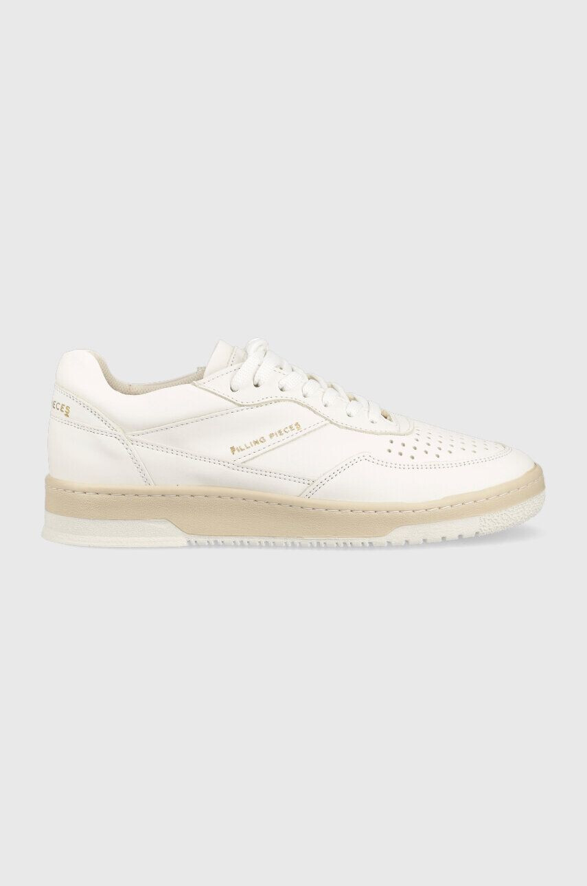 Filling Pieces Кожени маратонки Ace Spin в бяло 70033492007 - Pepit.bg