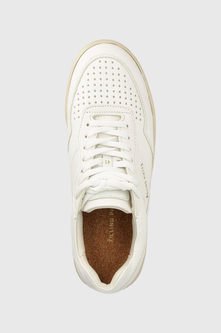 Filling Pieces Кожени маратонки Ace Spin в бяло 70033492007 - Pepit.bg