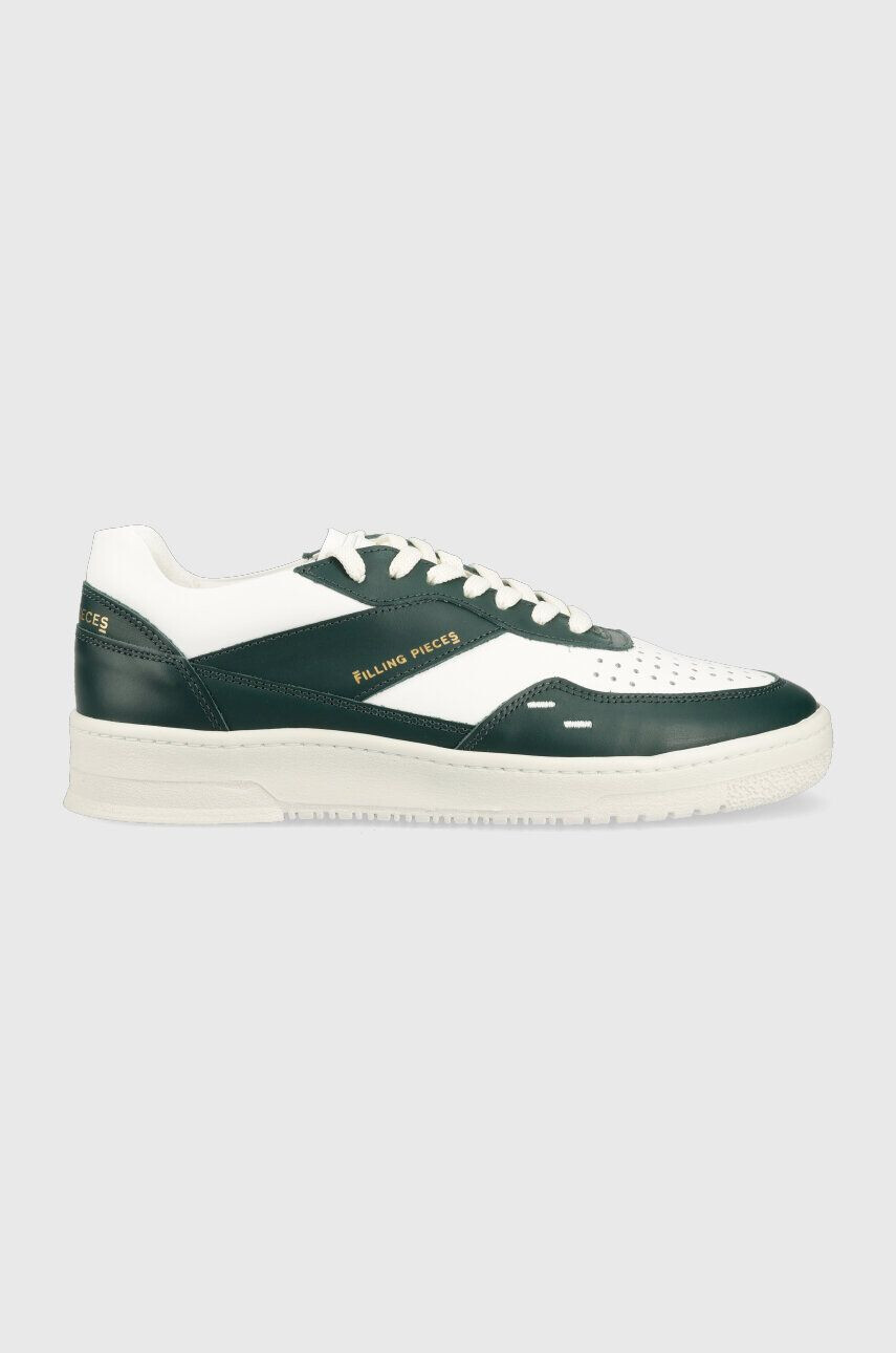 Filling Pieces Кожени маратонки Ace Spin в зелено 70033491019 - Pepit.bg