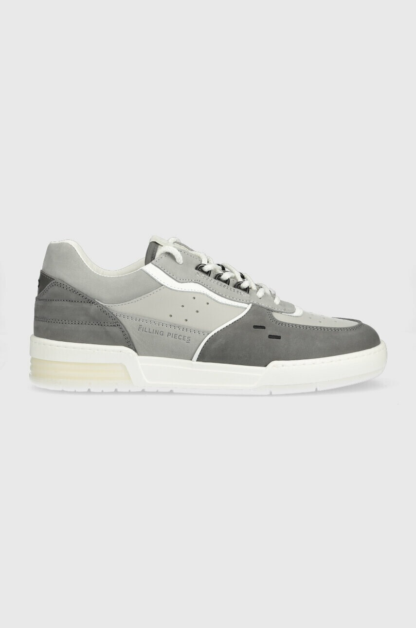 Filling Pieces Кожени маратонки Curb Era в сиво 48333391002 - Pepit.bg
