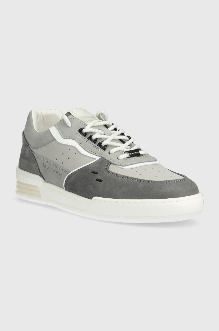 Filling Pieces Кожени маратонки Curb Era в сиво 48333391002 - Pepit.bg