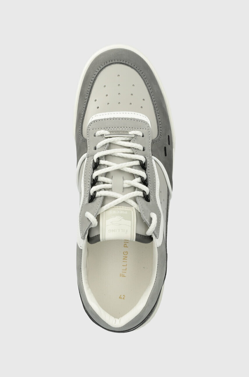 Filling Pieces Кожени маратонки Curb Era в сиво 48333391002 - Pepit.bg