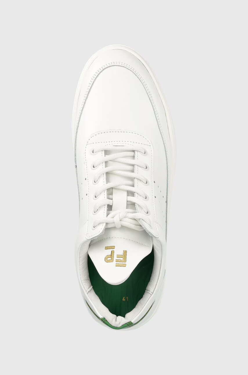 Filling Pieces Кожени маратонки Low Top Bianco в бяло 10127791926 - Pepit.bg