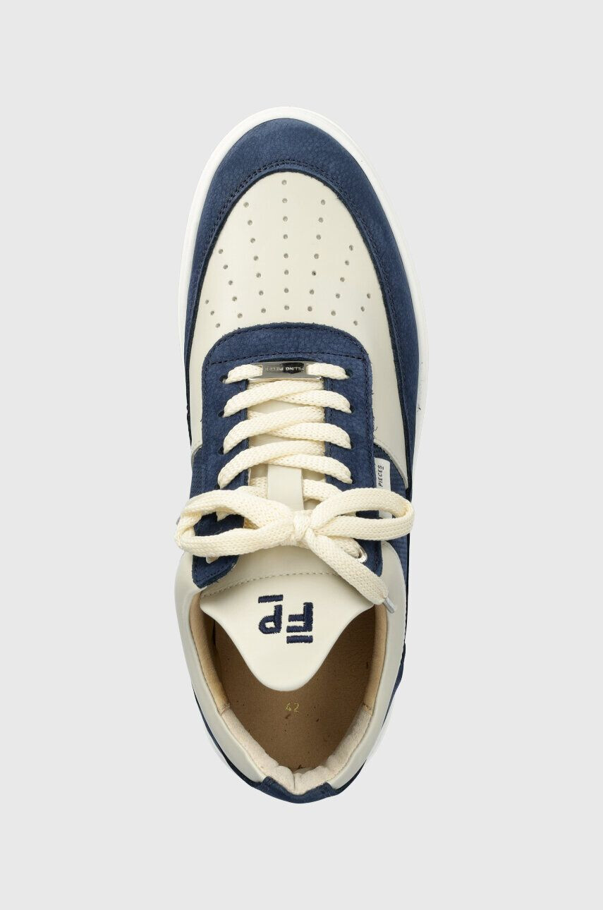 Filling Pieces Кожени маратонки Low Top Game в тъмносиньо 10133151916 - Pepit.bg