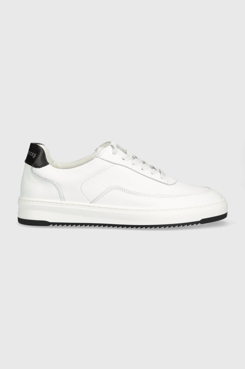 Filling Pieces Кожени маратонки Mondo Lux в бяло 46722901812 - Pepit.bg